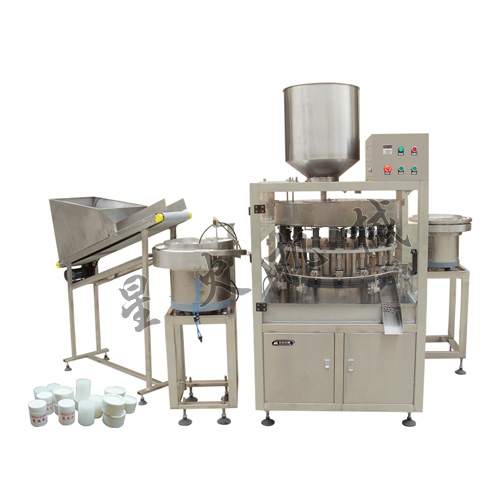 自動(dòng)干燥劑灌裝壓蓋機(jī)